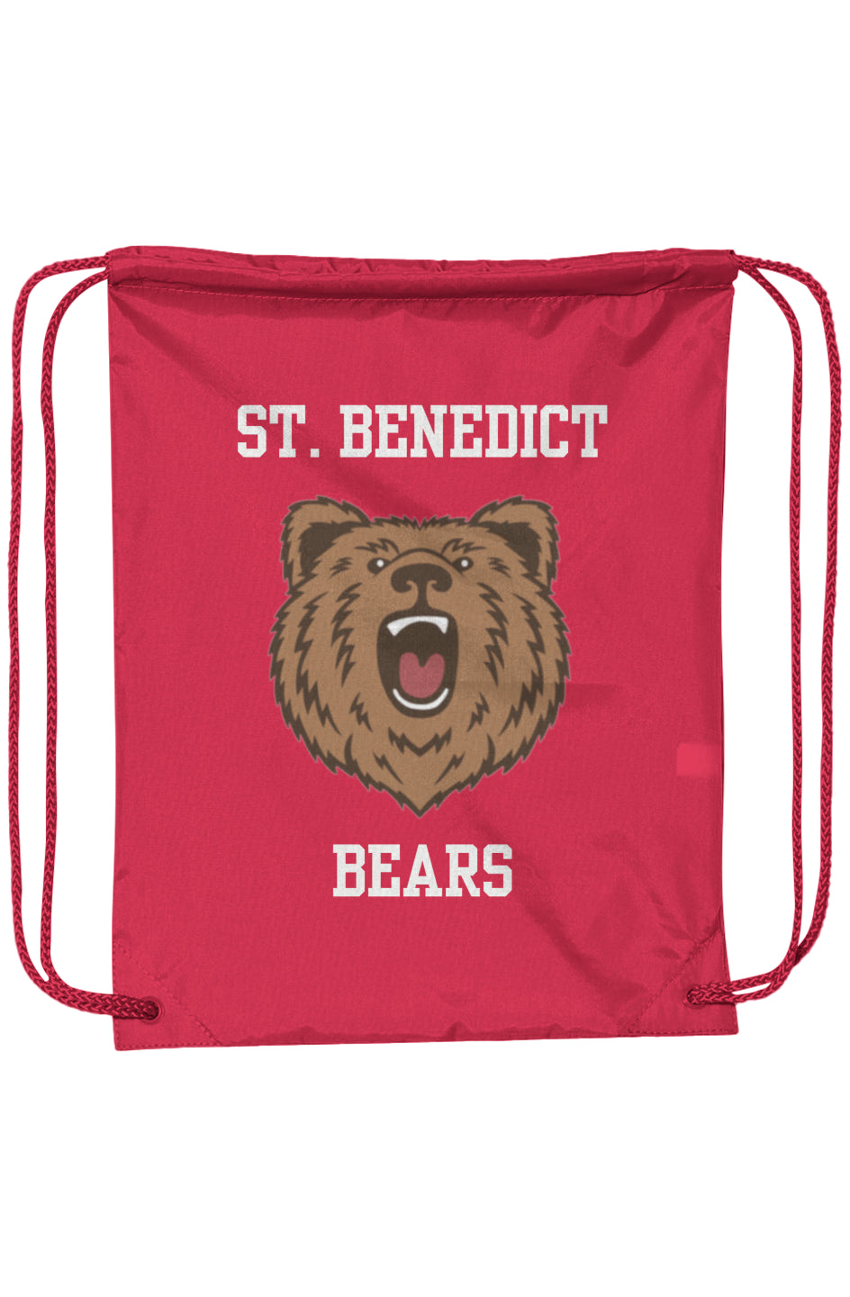 St. Benedict Bears // Drawstring Pack with DUROcord