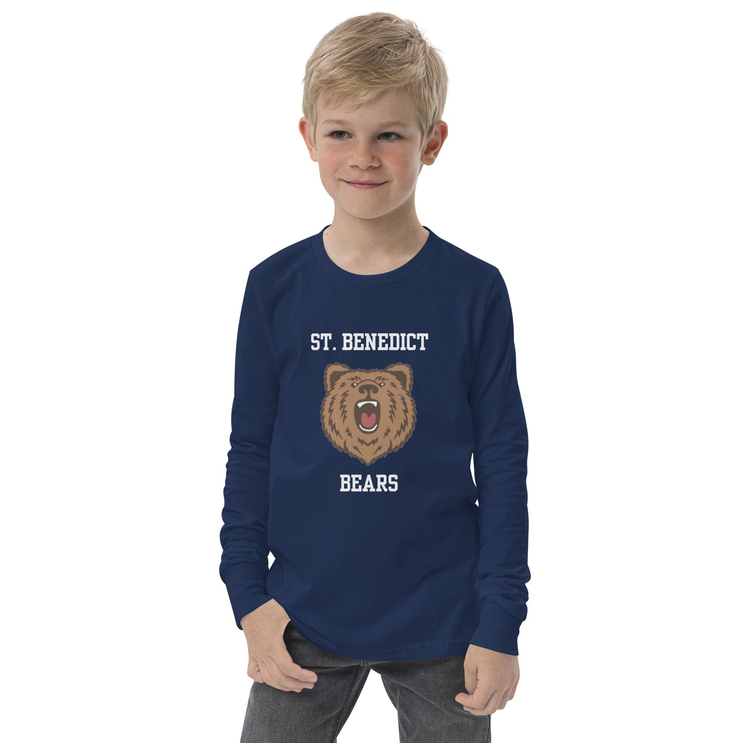 St. Benedict Bears // Youth Jersey LS Tee