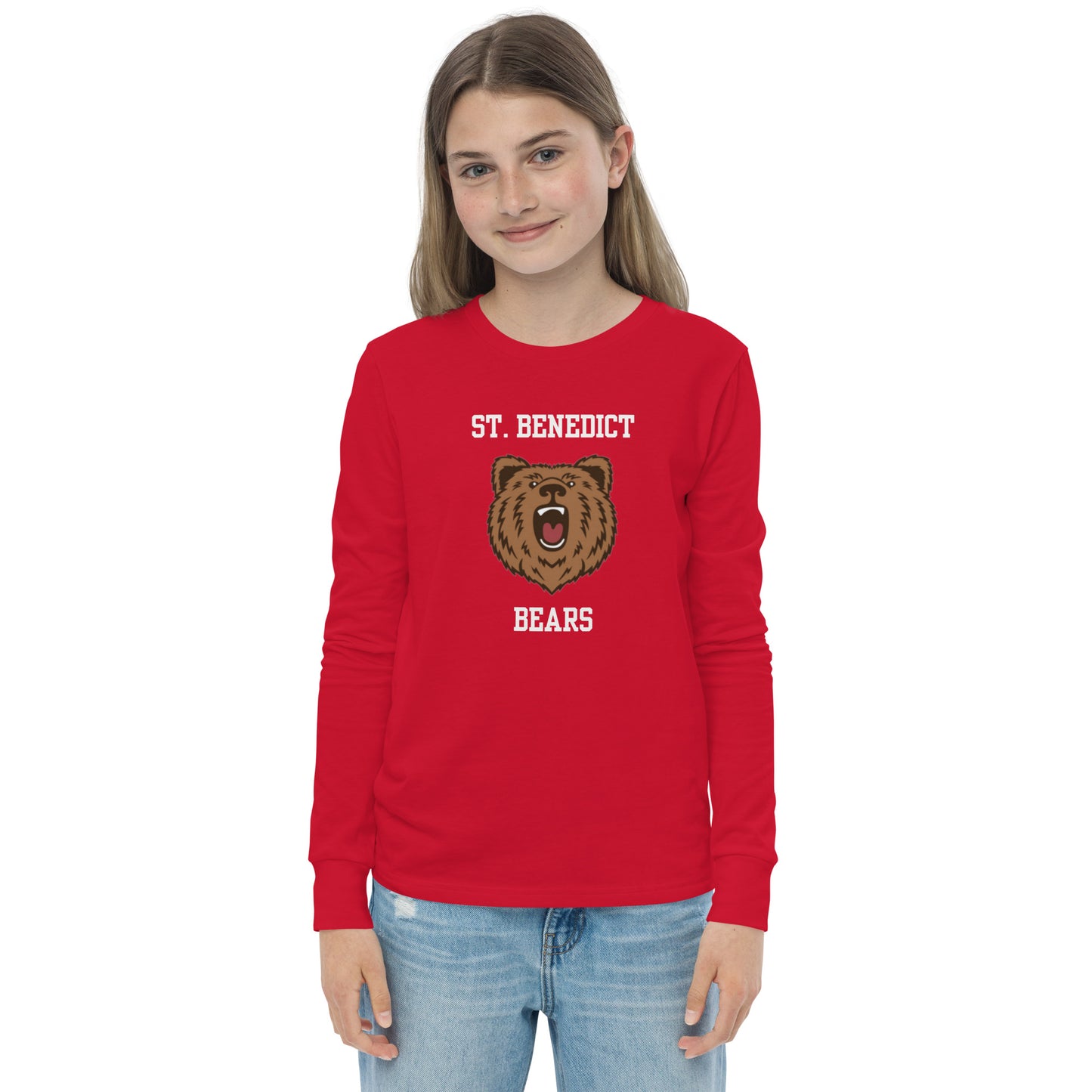 St. Benedict Bears // Youth Jersey LS Tee